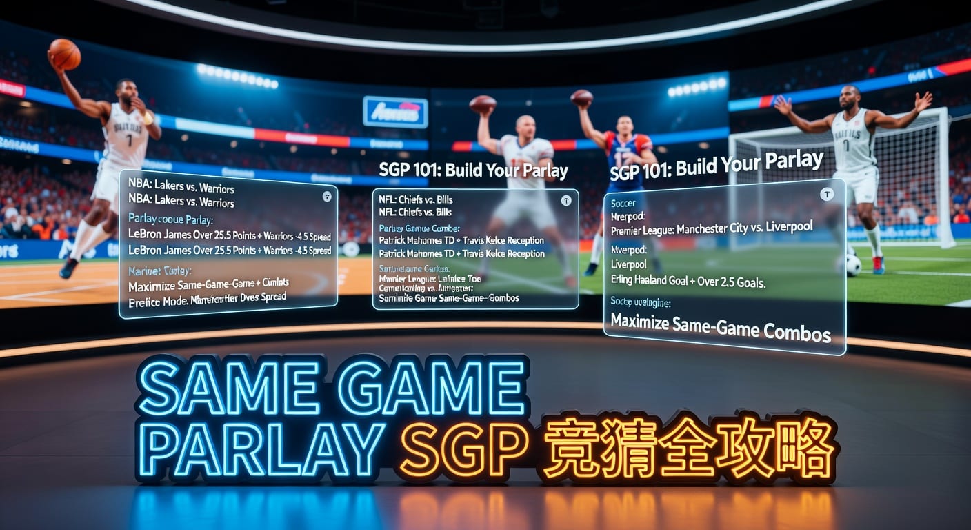 same game parlay SGP实战分析