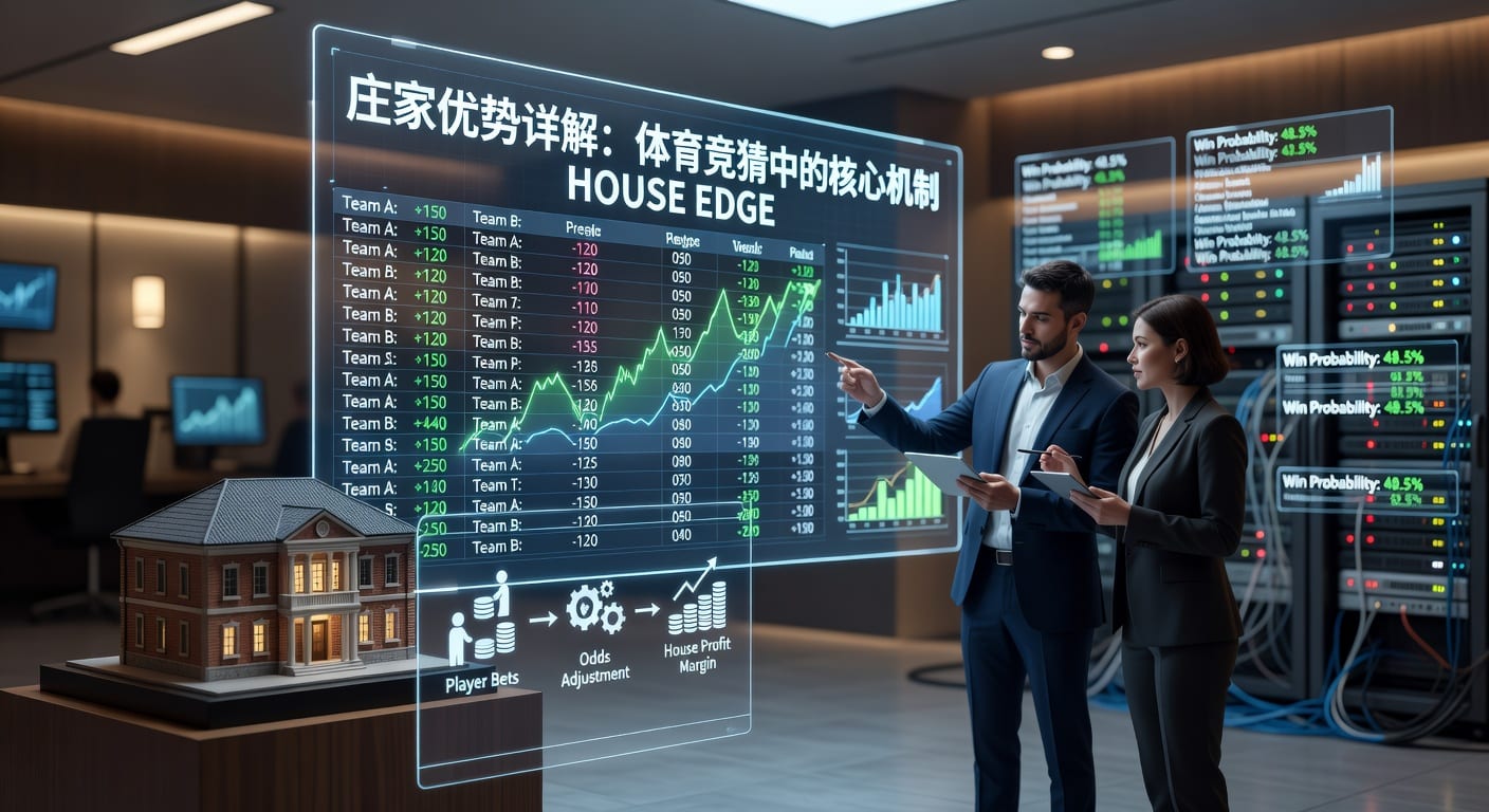 庄家优势 house edge：体育博彩成本与赔率逻辑