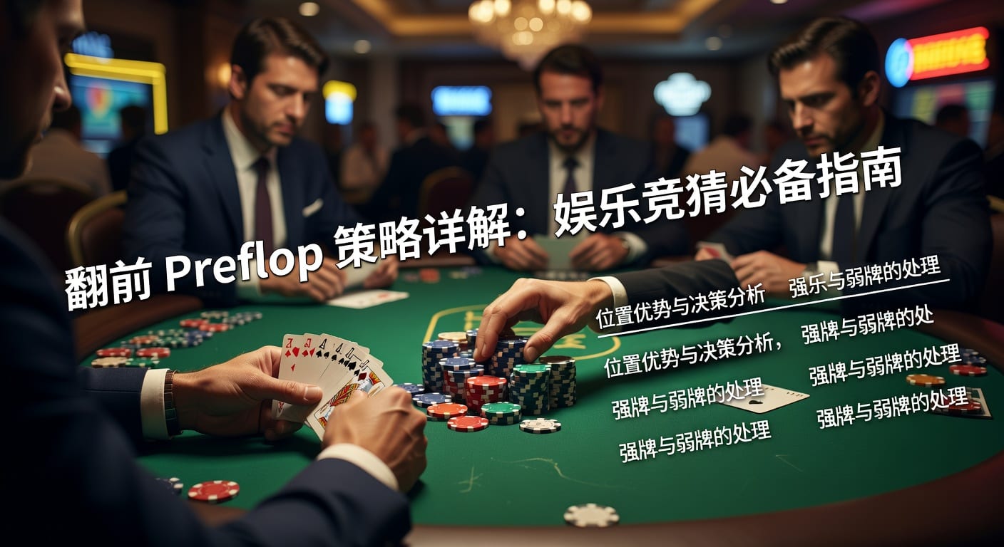 翻前 preflop 实战思路与位置策略