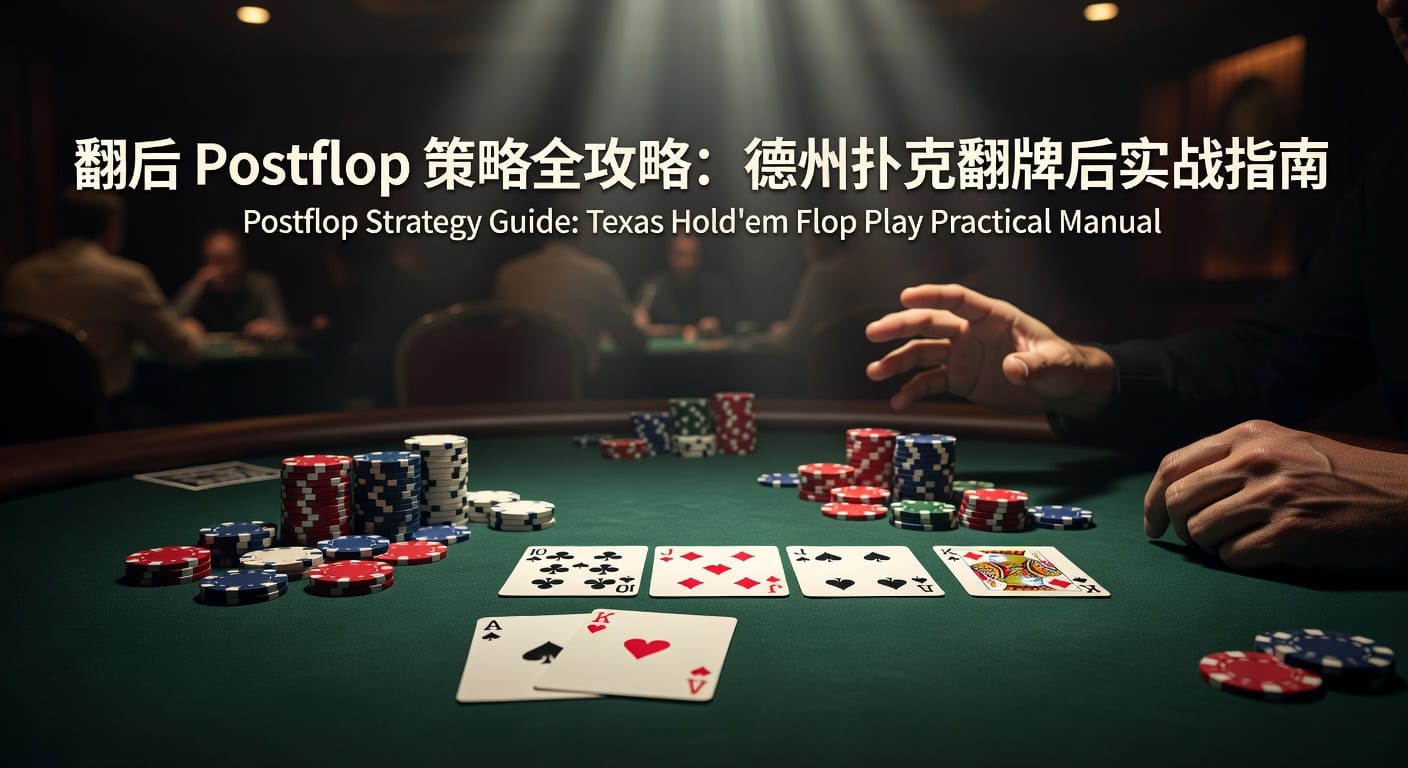 翻后 postflop 实战解析：下注结构与读牌思路