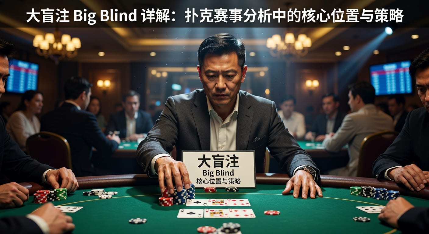 大盲注 big blind：定义、作用与实战用法