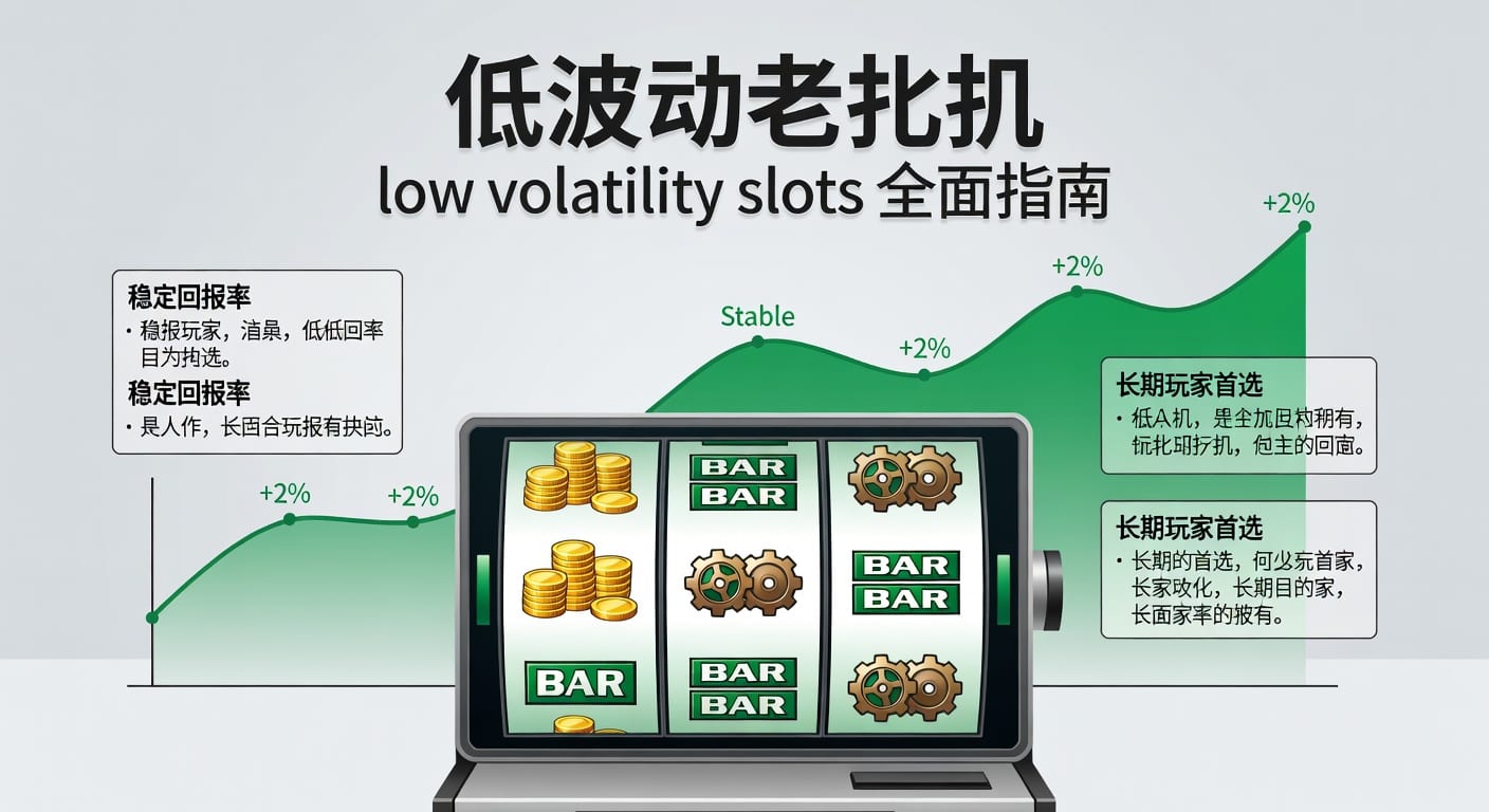 低波动老虎机 low volatility slots：稳健玩法分析