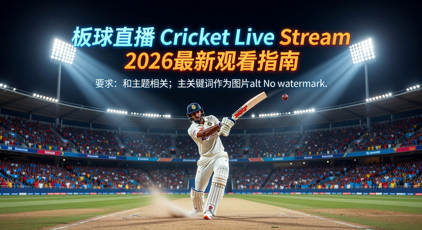 板球直播 Cricket Live Stream：观看路径与画质解析